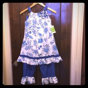 Le’Za Me girls size 10 outfit